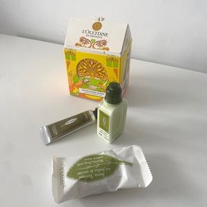 Loccitane travel set minis